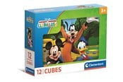 Puslespil - Clementoni Mickey Mouse Clubhouse Cube Puzzle 2026 12 pieces Blok - 41348