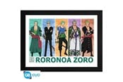 Merchandise - GB Eye - One Piece - Pirate Hunter Zoro - Framed Print - Billede - GBYDCO586