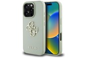 Mobil - Covers & Cases - GUESS Grained Big 4G Logo Small Classic Logo case for iPhone 16 Pro - green - 3666339424992