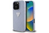 Mobil - Covers & Cases - GUESS Hot Stamp 4G Pattern Triangle Metal Logo Case for iPhone 16 Pro Max - Purple - 3666339425456