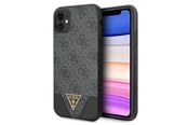 Mobil - Covers & Cases - GUESS 4G Triangle Collection case for iPhone 11 6.1" / Xr - gray - 3666339016272