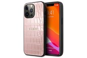 Mobil - Covers & Cases - GUESS Croco Strap Collection iPhone 13 Pro / 13 6.1" Case - Pink - 3666339023850