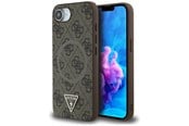 Mobil - Covers & Cases - GUESS 4G Ring Triangle Logo MagSafe iPhone 16e Case - Brown - 3666339453428