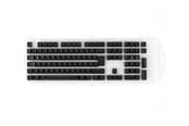 Tastatur - Ducky Black Double-Shot PBT Keycap Set - ISO - Black - DKSA115-FIPDANNO2