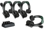 Hovedtelefoner/headset - Hollyland Solidcom SE Pro- 4 Person Noise Cancelling Headset Intercom - 5601PRO-4S