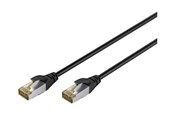 Netværkskabel - DIGITUS patch cable - 2 m - black - Sort - DK-1644-A-020-OD