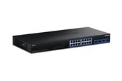 Switch - TRENDnet TEG-S50204 - Version V1.xR - switch - 20 ports - unmanaged - rack-mountable - TAA Compliant - TEG-S50204