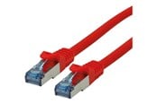 Netværkskabel - Roline patch cable - 3 m - red - Rød - 21.15.2813