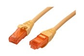 Netværkskabel - Roline patch cable - 30 cm - yellow - Gul - 21.15.2942