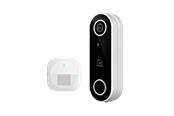 Smart Home - Deltaco SMART HOME dørklokkekamera, chime inkluderet, 4MP, WiFi, hvid - SH-DB03