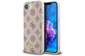 Mobil - Covers & Cases - GUESS Peony Script Logo MagSafe iPhone 16e Case - Brown - 3666339453558