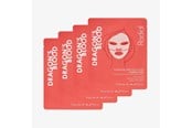 Ansigtspleje - Rodial Dragon's Blood Hyaluronic Jelly Face Mask Pack of 4 - 5061035320346