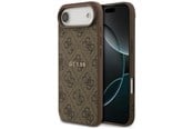 Mobil - Covers & Cases - GUESS 4G Ring Classic Logo MagSafe Case for iPhone Air - Brown - 3666339491055