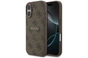 Mobil - Covers & Cases - GUESS 4G Ring Classic Logo MagSafe Case for iPhone 17 - Brown - 3666339491048