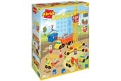 Kreativt Legetøj - Ecoiffier Building Site + Crane - 2999