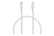 USB kabel - ESSENTIALS by UPSTRÖM MFI Lightning to USB-C Cable 1.2m - White - LC120-E
