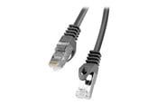 Netværkskabel - Lanberg patch cable - 2 m - black RAL 9004 - Sort - PCF6-10CC-0200-BK