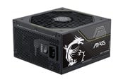Strømforsyning - MSI MAG A1200PLS PCIE5 - power supply - 1200 watt Strømforsyning - 1200 Watt - 135 mm - 80 Plus Platinum certified - MAG A1200PLS PCIE5