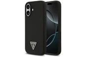 Mobil - Covers & Cases - GUESS Silicone Triangle Logo MagSafe Case for iPhone 17 - Black - 3666339517113