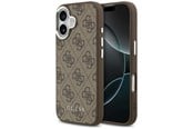 Mobil - Covers & Cases - GUESS 4G Classic Logo MagSafe case for iPhone 17 - brown - 3666339518875