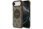 Mobil - Covers & Cases - GUESS 4G Circle Classic Logo MagSafe case for iPhone Air - brown - 3666339490010