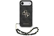 Mobil - Covers & Cases - GUESS 4G Strap 4G Classic Logo case for iPhone Air - black - 3666339526207