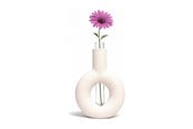 Boligindretning - Simiu - RINGIA vase - hvid - 5714255019117