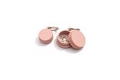 Boligindretning - Simiu - RINGCHAIN – Mini boks med nøglering - 2 stk. - ROSA - 5714255019728