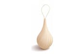 Boligindretning - Simiu - Ornis - dråbe juleornament - champagne - 9 cm høje - 5714255019636