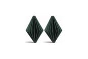 Boligindretning - Simiu - Juleophæng - 6 cm - Diamant - Grøn - 2 pak - 5714255019032