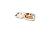 Boligindretning - Simiu - JEWTRA - Smykke Rejseboks i beige marmor - 10,7 x 10,4 x 3cm - 5714255019223