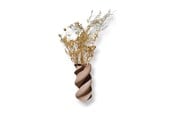 Boligindretning - Simiu - HEART TWIST - Vase - 20 cm - Lys ler - 5714255019698