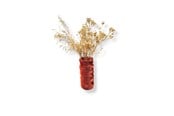 Boligindretning - Simiu - CLAYLA Lamel vase - Terracotta - 20 cm - 5714255019766