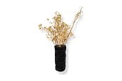 Boligindretning - Simiu - CLAYLA Lamel vase - sort - 20 cm - 5714255019797