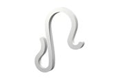 Smart Home - Light Solutions Lyskæde Clips – Tagrendekrog til Julelys og Lyskæder - 20mm - Hvid - 20 stk - 5714255018868