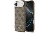 Mobil - Covers & Cases - GUESS 4G Triangle Logo MagSafe case for iPhone Air - brown - 3666339517601
