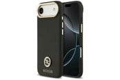 Mobil - Covers & Cases - GUESS Grained Strass Logo MagSafe case for iPhone Air - black - 3666339529758