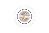 Lamper - Scan Products Claudia 2.0 Downlight ISO Mat Hvid 3000K 305lm 4.5W Dæmpbar IP44 230V - 10271