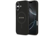 Mobil - Covers & Cases - GUESS Saffiano Classic Logo MagSafe case for iPhone 17 - black - 3666339492373