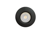 Lamper - Scan Products Sabina Low Profile CCT ISO Mat Sort 560-590lm 4-9W Indendørs/udendørs Dim IP65 - 10352