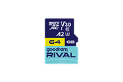 Hukommelseskort - GOODRAM Rival M2AA microSD/SD - 170MB/s - 64GB - GGSM2AA-0640R12