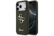 Mobil - Covers & Cases - GUESS Silicone Big 4G Script Case for iPhone 17 Pro Max - Green - 3666339522582