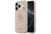 Mobil - Covers & Cases - GUESS Silicone Big 4G Script Case for iPhone 17 Pro - Pink - 3666339522735