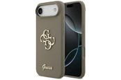 Mobil - Covers & Cases - GUESS Silicone Big 4G Script Case for iPhone Air - Brown - 3666339522407