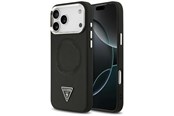 Mobil - Covers & Cases - GUESS Triangle Logo MagSafe Case for iPhone 17 Pro Max - Black - 3666339515225