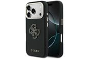 Mobil - Covers & Cases - GUESS FW Resin Logo Case for iPhone 17 Pro - Black - 3666339583989