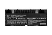 Batteri til bærbare computere - CoreParts - laptop battery - Li-pol - 3050 mAh - 44 Wh - MBXFU-BA0027