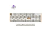 Tastatur - Keychron K10 HE - keyboard - 100% full size - white Input Device - K10H-Q1