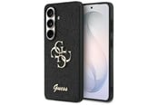 Mobil - Covers & Cases - GUESS Fixed Glitter Big 4G Metal Logo case for Samsung Galaxy S26 - black - 3666339613921