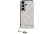 Mobil - Covers & Cases - GUESS 4G Classic Logo Charm MagSafe Case for Samsung Galaxy S26 - Pink - 3666339614003